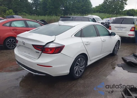 2021 Honda Insight Touring z USA, uszkodzony, nr VIN 19XZE4F99ME004034